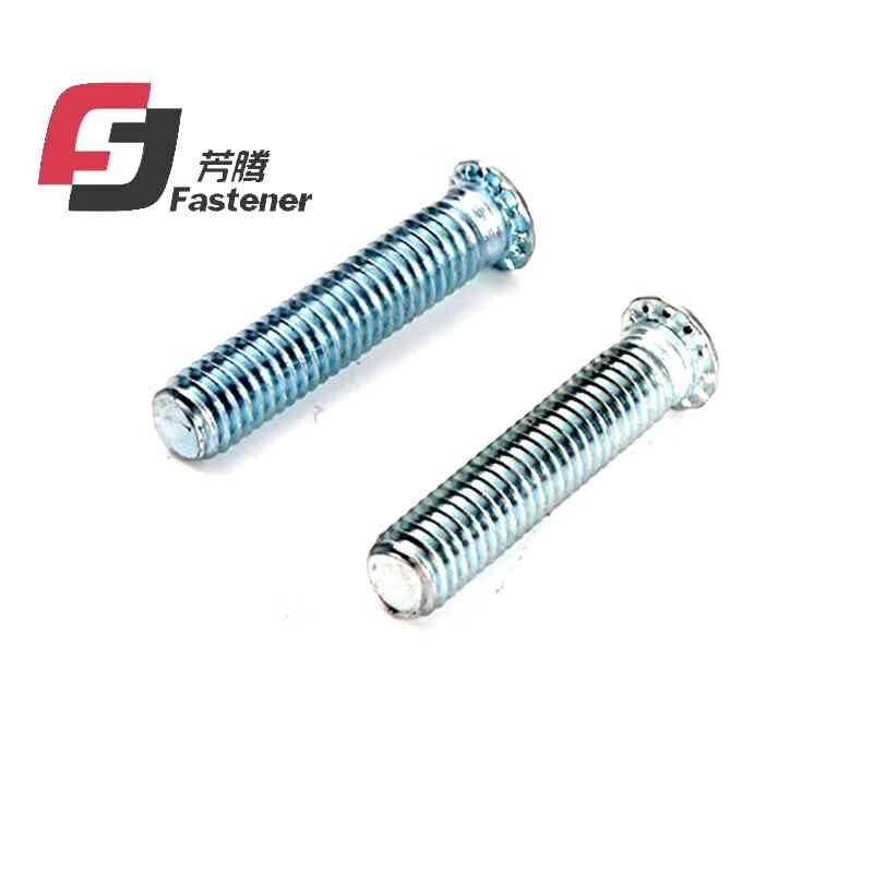 Fangteng pressure riveting screw pressure riveting screw M3M4M5M6M8 pressure plate screw pressure plate screw environmentally friendly galvanized M3x8 (200 pieces)