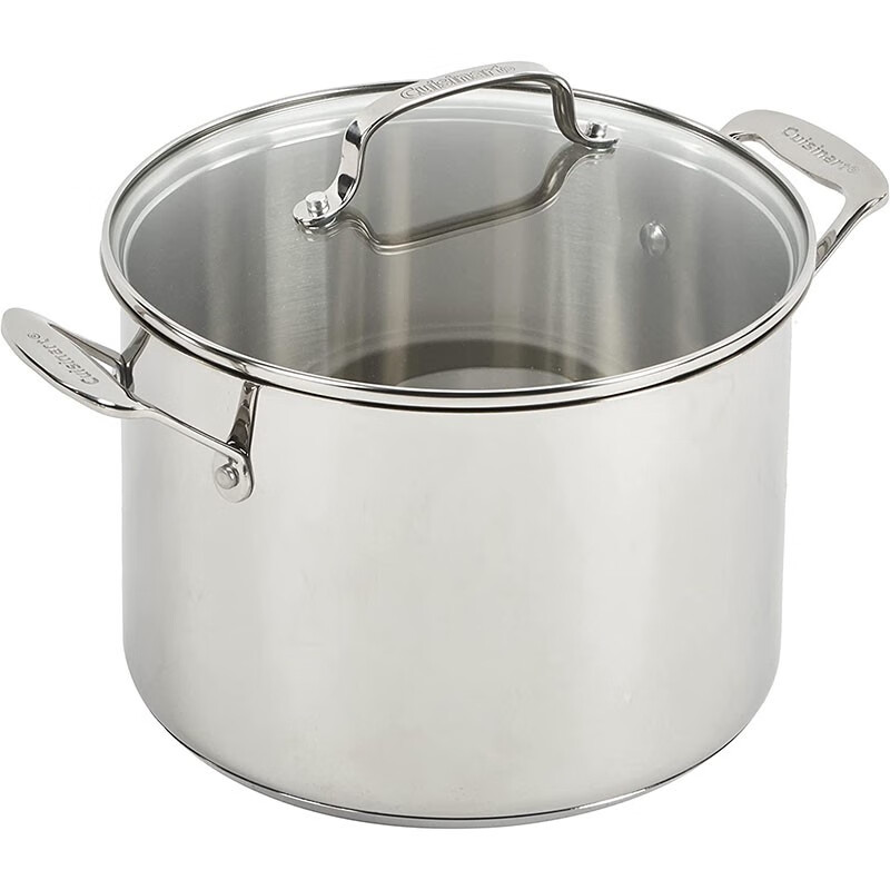 Cuishenya stainless steel pot cookware 7 pieces pan milk pot stock pot surround heating insulated handle aluminum bottom 77-11G