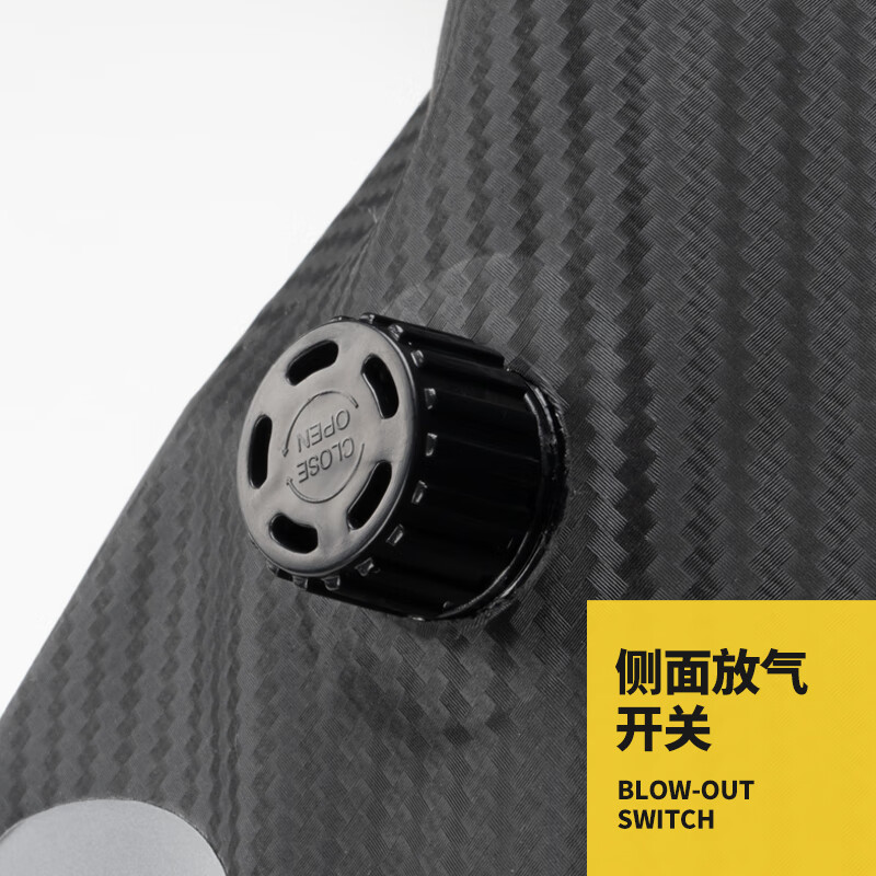 KELEFISH Motorcycle Tail Bag, Motorcycle Travel Waterproof Bag, Riding Backseat Bag, Large Capacity Carbon Fiber Black 66L