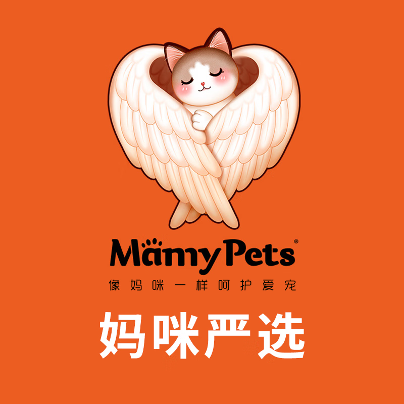 MamyPets Cat Grass Cat Strips Chicken Rabbit Meat Salmon Cat Wet Food Pelleted Hair Cat Mint Cat Snacks 12g*5 Count