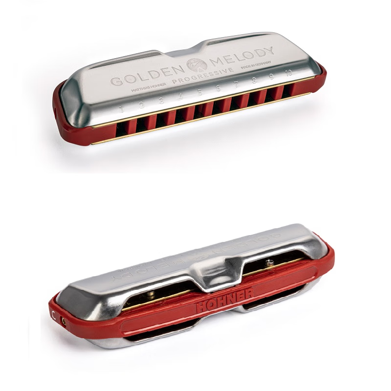HOHNER Germany and Golden Melody ten-hole 10 harmonica new GM Bruce PADDY tuning blues adult
