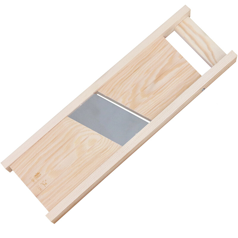 Necooks Adjustable Thickness Potato Slicer Multifunctional Vegetable Chopping Tool for Peeling and Slicing Potatoes Kitchen Supplies Upgraded Classic Style 30cm Long, Equipped with Hand Guard