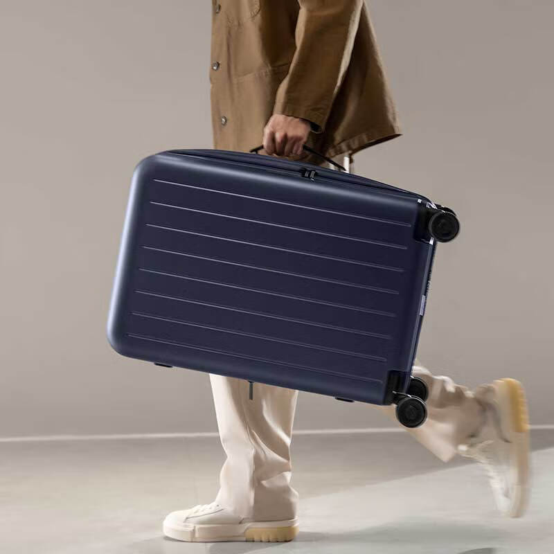 Mijia Xiaomi suitcase 20-inch expanded trolley case large capacity universal wheel suitcase men and women PC password box blue