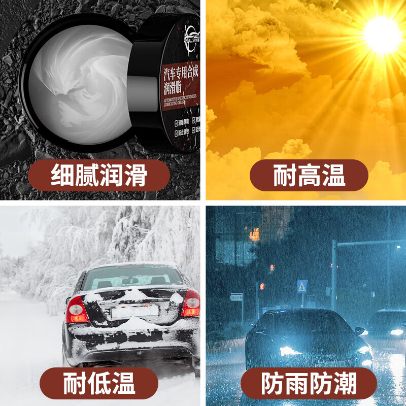 Pulu car window grease, car electric glass lift sunroof grease track lubricant, special for eliminating abnormal door noise