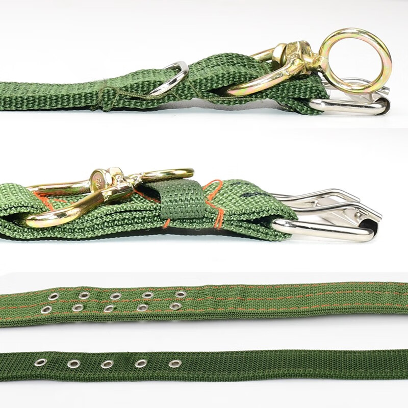 Gasgo dog collar, medium and large dog collar, pet collar, golden retriever Satsuma canvas dog collar, single row of holes