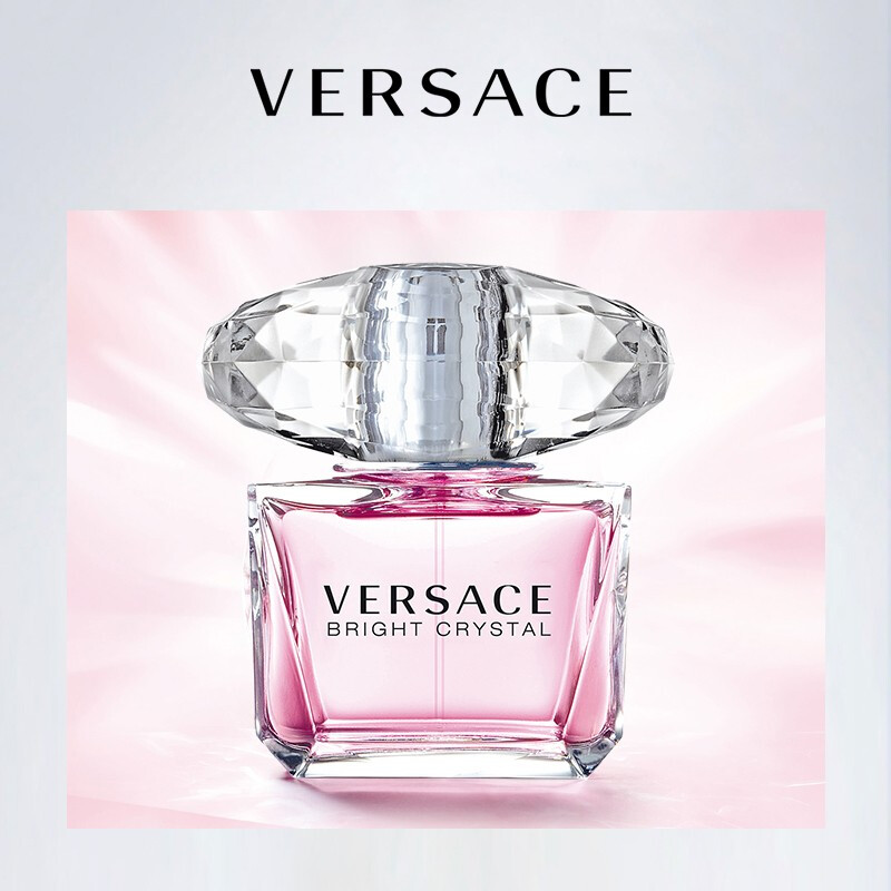 Versace (VERSACE) Crystal Diamond Eau de Toilette for Women 90ml Floral and Fruity Fragrance Birthday New Year Gift Make Me Dazzling Ruth Same Style