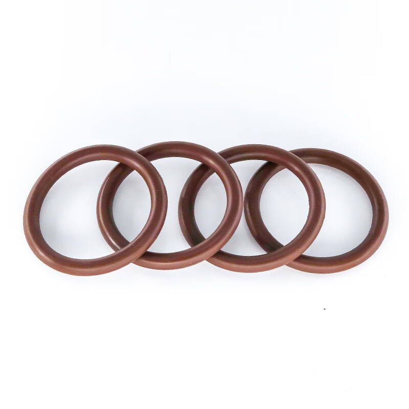 ZHIDE fluorine rubber O-ring, high temperature resistance, acid and alkali resistance, corrosion resistance and wear resistance, brown O-ring - outer diameter 11*1.9mm (100 pieces/pack)
