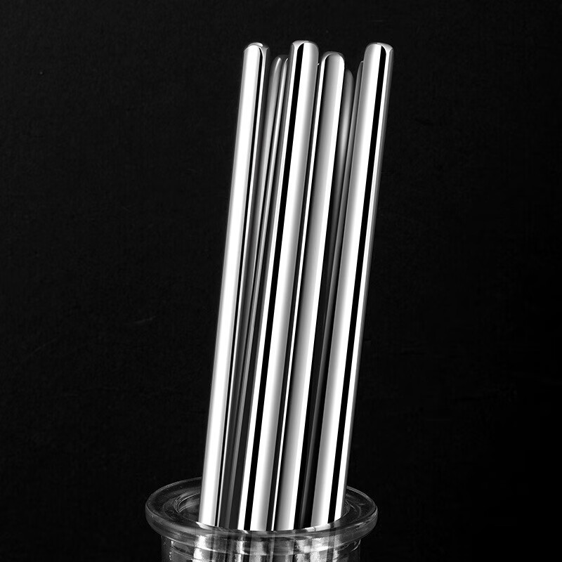 Pinyu 304 stainless steel chopsticks household high-end anti-slip, anti-scalding and mildew-proof family set square fast metal stainless steel