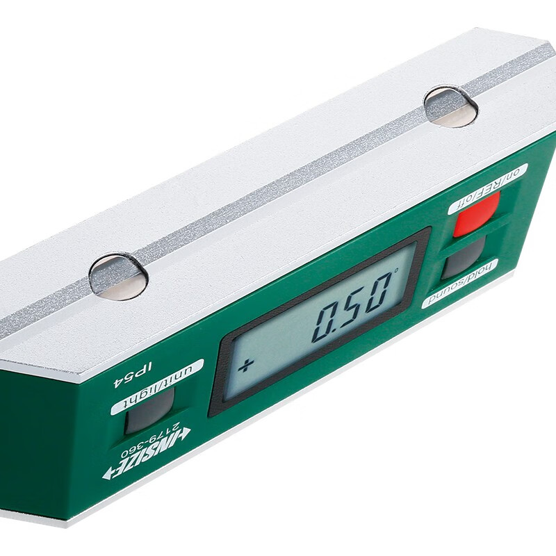 INSIZE digital display level meter slope meter IP54 dustproof and waterproof 2179 2179-360 0-360 /IP54
