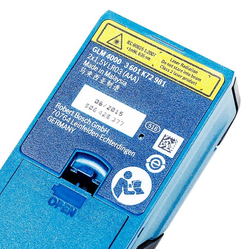 Bosch (BOSCH) GLM 4000 laser distance meter professional measuring instrument electronic ruler measuring room ruler 30/40 meter infrared measuring instrument GLM 4000 40 meter distance meter