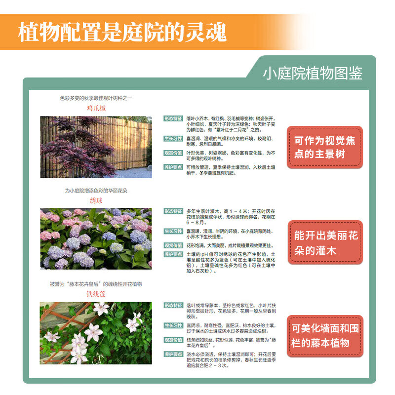 Super practical small courtyard landscape design + small but beautiful courtyard natural style courtyard (set of 2 volumes)