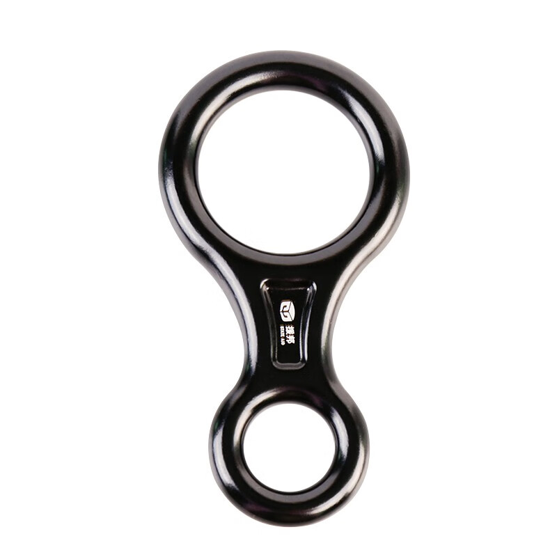 Jingte Jingcang Express 8-shaped ring descender 35KN high-altitude descent device downhill equipment hand-controlled descender speed descending device 8-shaped ring 8-shaped ring (red)