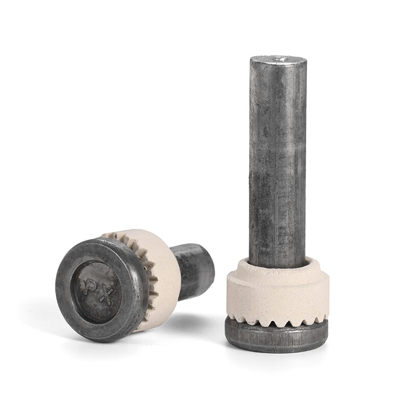 JINGGONG steel structure welding nails carbon steel natural cylindrical head shear nails studs M16M19 floor deck studs M19*80 Q195 material (250 pcs) Discount