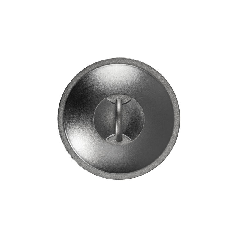 LODGE 25cm cast iron pot lid, multi-purpose for baking and stewing, black kitchen utensils