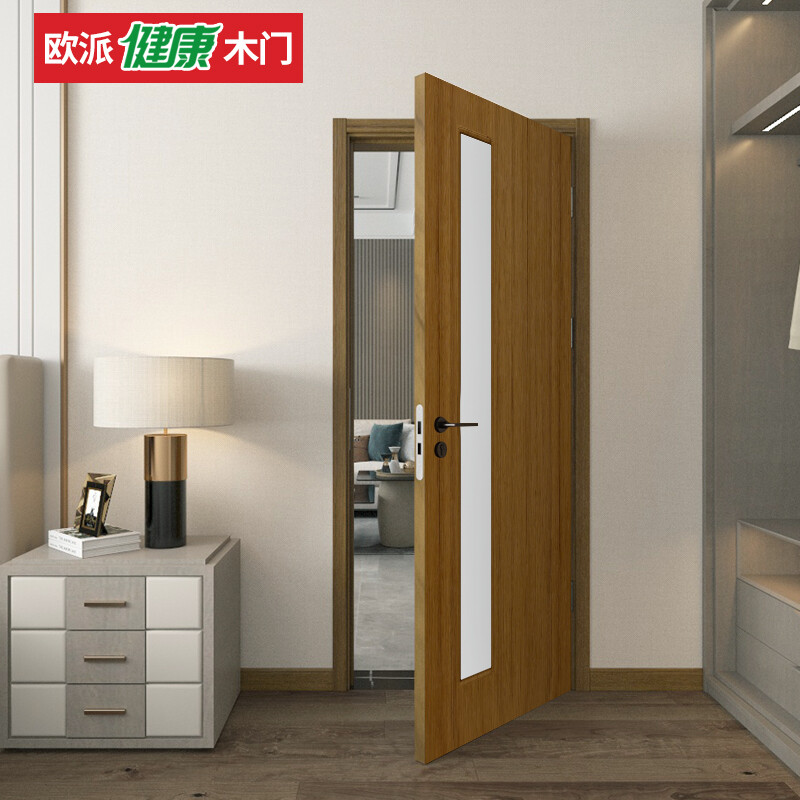 OPPEIN Wooden Door Paintless Composite Door OPMA-3101AZ Purple Sand