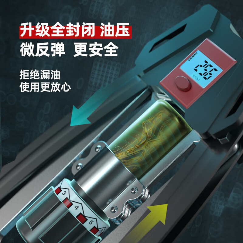 Adjustable multifunctional hydraulic arm strength machine for men to exercise home fitness equipment chest muscle training grip stick WJ enhanced version of hydraulic arm strength machine + push-up bracket