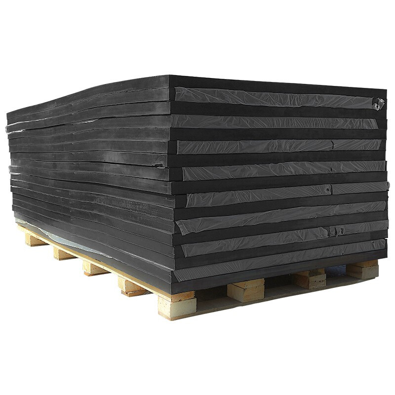 RSRDDY rubber pad thickened rubber pad shock-absorbing pad rubber block buffer pad industrial rubber pad block rubber square pad 150*150*40