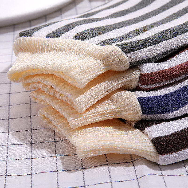 Mi Shuo bath towel, powerful mud rub, bath and back rub, men's and women's bath towel, home striped red (1 piece)