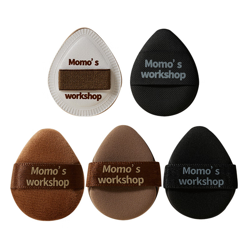Momo's Workshop MINI Powder Puff Blush Concealer Liquid Foundation Air Cushion New Year's Gift for Newbies