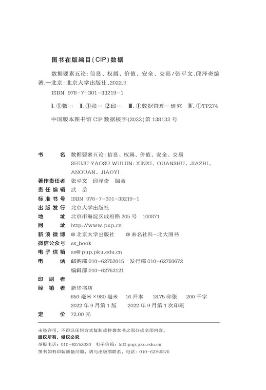 Five theories on data elements: information, ownership, value, security, transaction