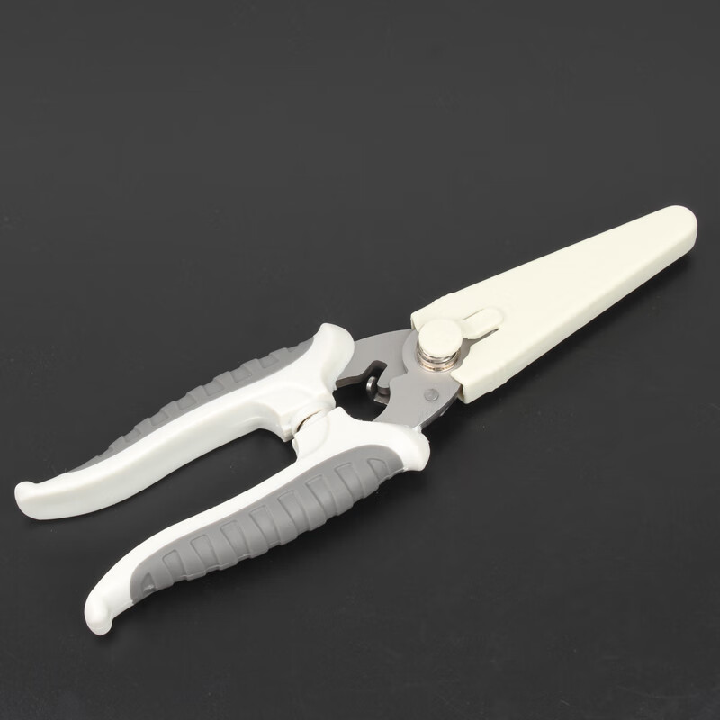 鰰brand Fukuoka tools manual electrician scissors wire trough scissors electronic wire scissors technology small household 9013 6-inch Seiko Japanese-style electronic scissors FO-9016