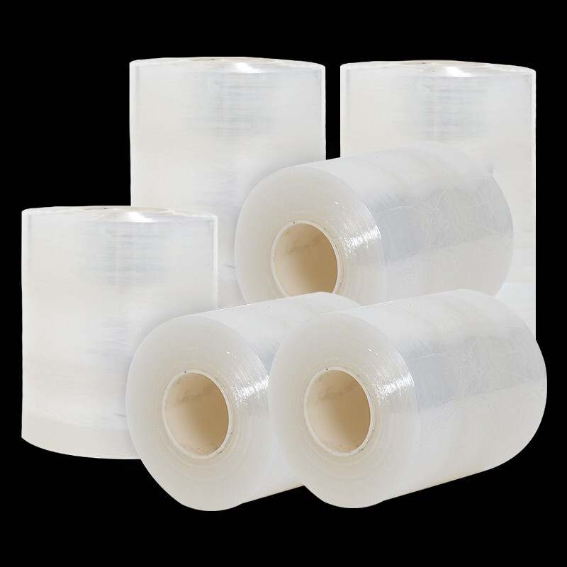 Huibali disposable cling film take-out packaging film lunch box sealing cling film household width 10cm long 250 meters 6 rolls