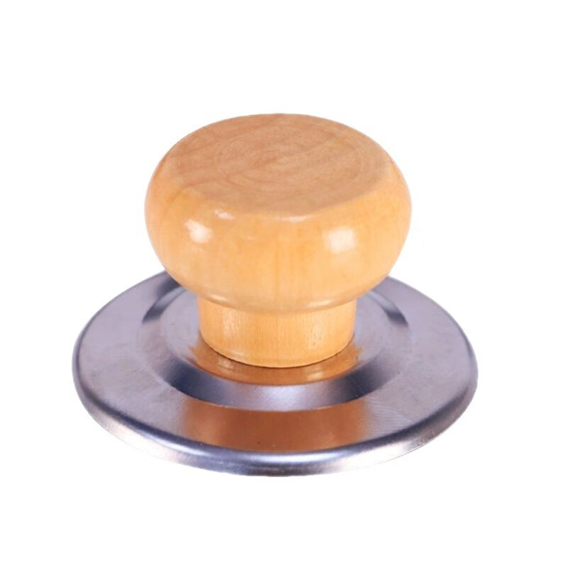Yingrong pot lid cap universal handle anti-scalding cap stainless steel pot knob wok steamer high temperature resistant handle black pot lid cap 1 piece