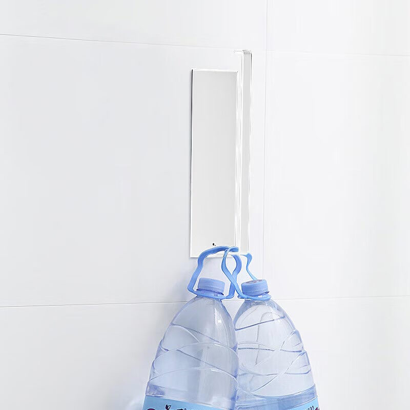 Baijie kitchen paper rack storage rack hanging rack paper holder paper towel rack punch-free plastic wrap rack roll paper rack white