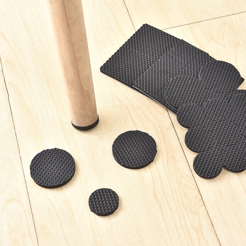 Shuimi large box 128 pieces chair foot pads protective felt EVA anti-silent wear-resistant stool foot pads table and chair foot pads felt beige 128 pieces