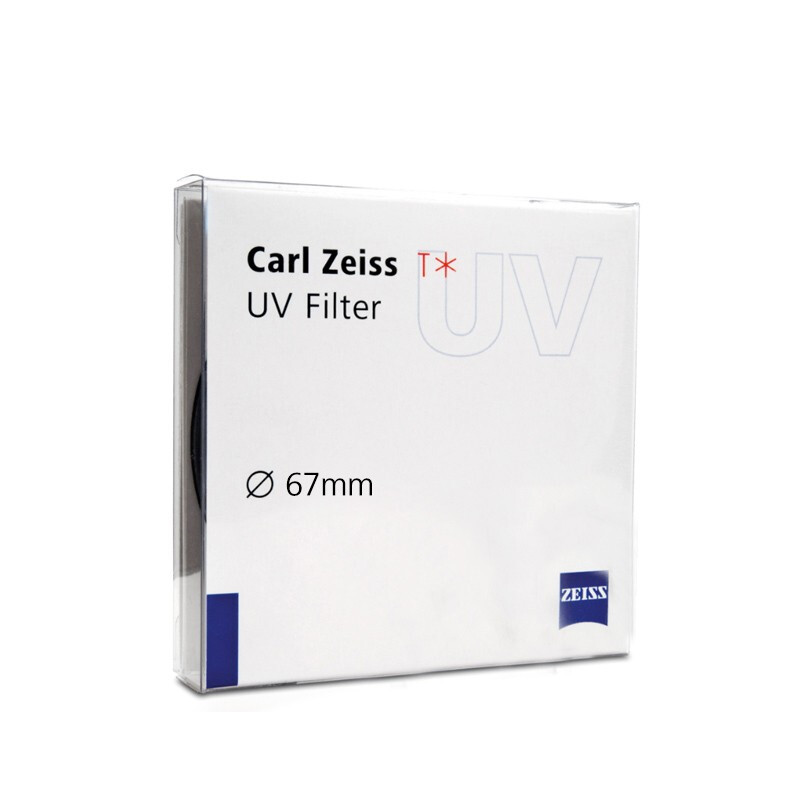 Zeiss (ZEISS) UV mirror Canon Nikon SLR camera lens filter FILTER 67mm protective mirror Sony Fuji Universal T* multi-layer coated high-transparency glass imported