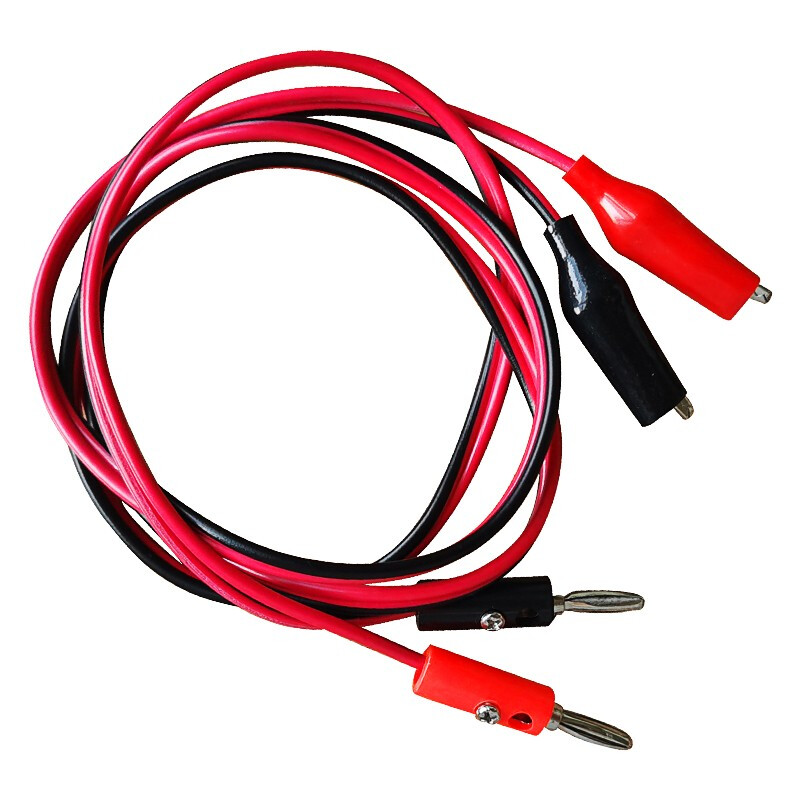 Yarun DC stabilized power supply test line, alligator clip line, experimental measurement line, power output line, stabilized power supply test line, Yarun-fish clip line