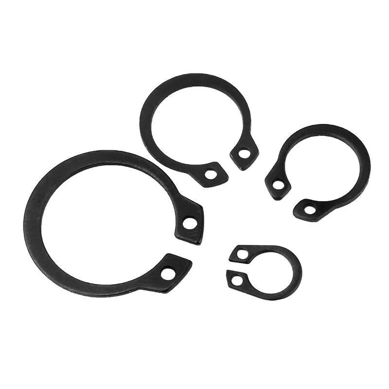 An Junsheng shaft card A-type shaft with snap ring bearing external clamp spring retaining ring buckle C-type snap ring 65MN manganese GB894 shaft m5 10 pieces