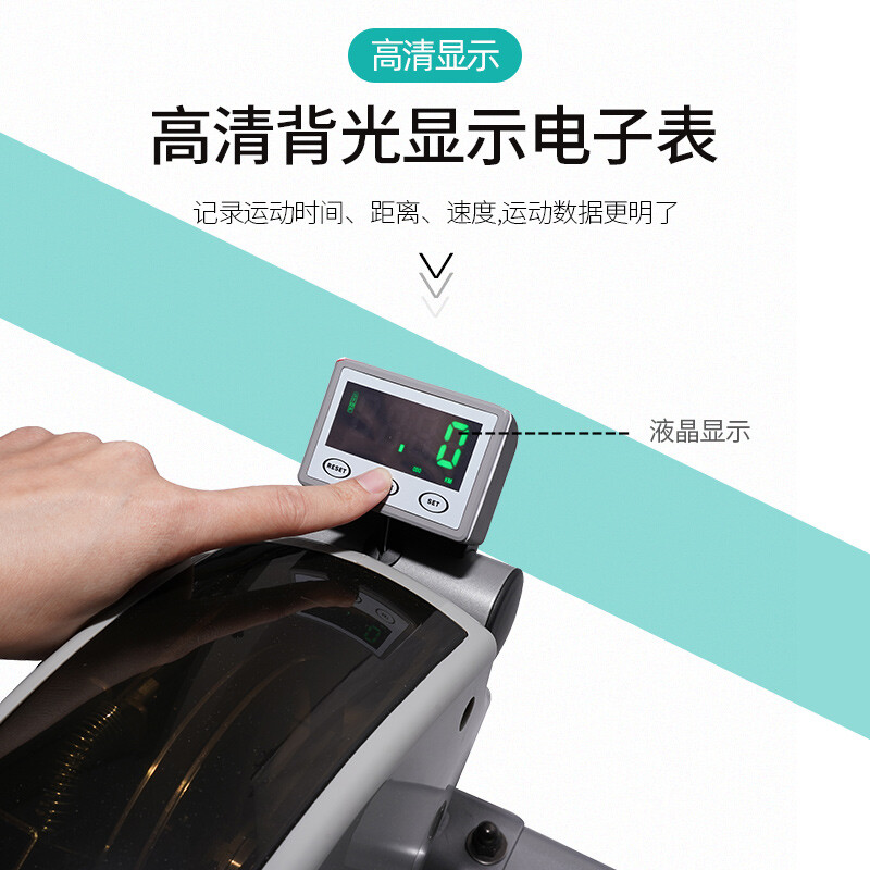 Kangsheng Kangsheng Mini Exercise Bike Home Leg Rehabilitation Training Device for Middle-aged and Old People Upper and Lower Limb Sports Pedal Bicycle Upgraded Whale Gray