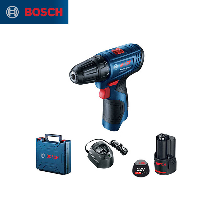 Bosch (BOSCH) GSR120-Li Hand Drill Rechargeable Drill Electric Screwdriver Lithium Battery Household Pistol Drill Cordless Flashlight GSR120-Li Battery-Free Charger Plastic Box