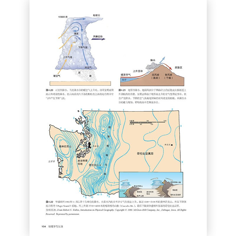 Geography and Life (Full Color Illustrations 11th Edition) Common Geography Knowledge You Should Know in Life Beautiful Illustrations Highly Recommended by Big Guys Translated by Peking University Professor Geography Classics Jingdong Self-operated Books Houlang Publishing