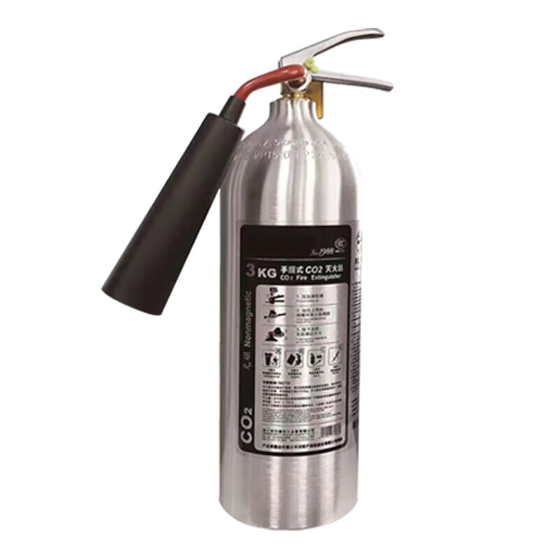 Guangxu Xiyu non-magnetic fire extinguisher, hospital MRI CT laboratory high-precision equipment special carbon dioxide fire extinguisher 3KG portable carbon dioxide non-magnetic fire extinguisher