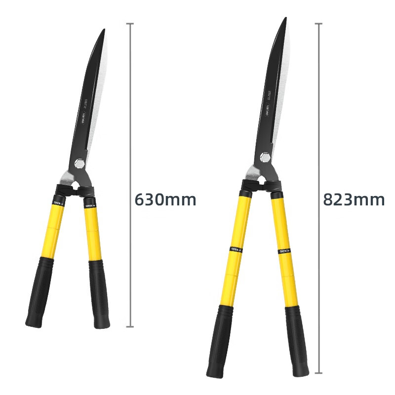 Deli tool shears, pruning shears, garden flower pruning branch scissors, lawn shears, fruit tree scissors, thick and powerful garden scissors, telescopic DL2805