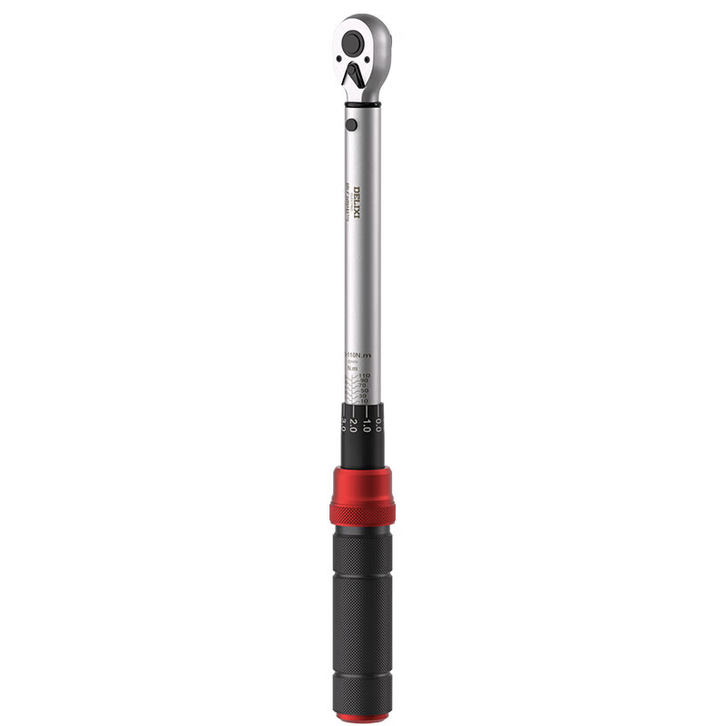 DELIXI ELECTRIC torque wrench high-precision preset torque wrench adjustable wrench auto repair wrench 72 teeth Dafei 50-350