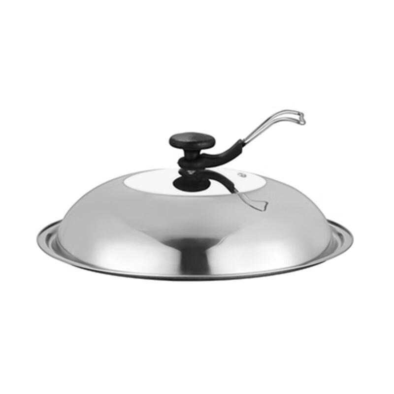 Lanyin Zhonggu'ao manufacturer wholesale stainless steel combination lid stainless steel pot lid household cooking pot lid 28-42cm visible combination lid (plastic top bead) 30CM