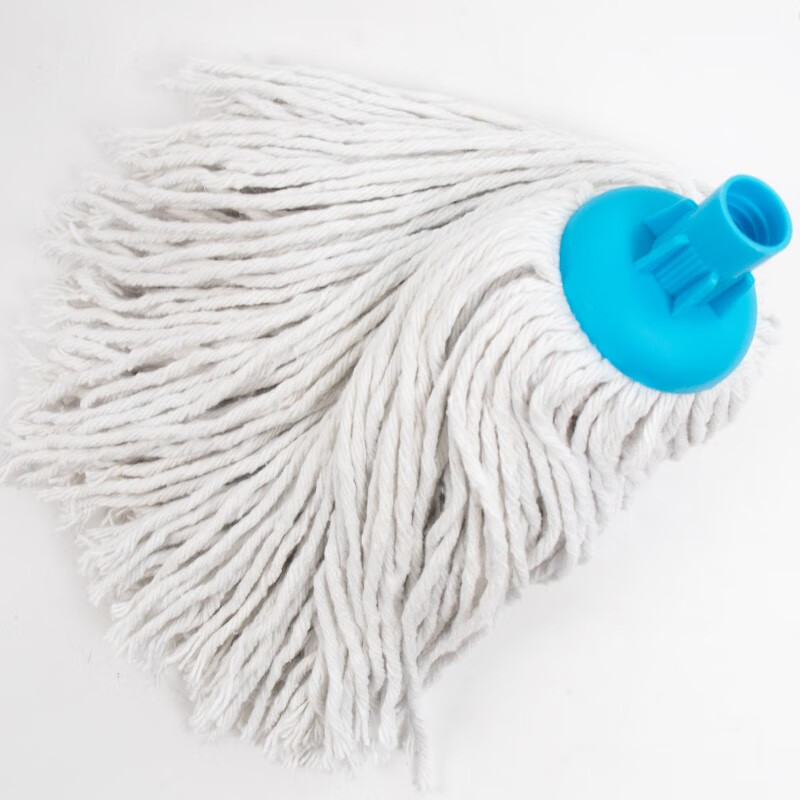 Haysdick HKY-194 iron white cotton thread round head mop 1 mop head