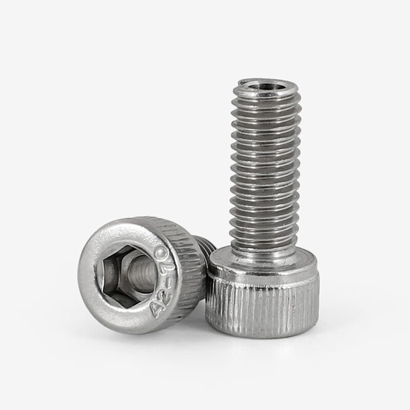 Bingneng 304 stainless steel hexagonal hollow exhaust screw vacuum hollow hole through hole threading screw M3-M12M20 M3*10 hole 1.5mm 20 pcs