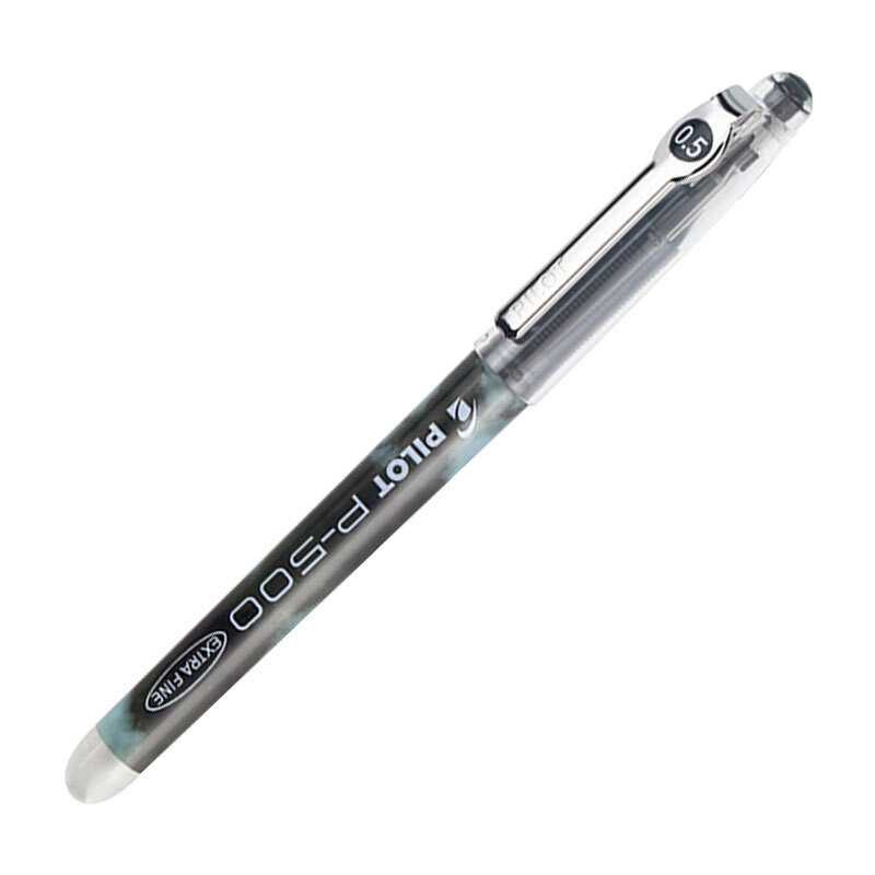 PILOT Popular Products P500 Black Gel Pen Fountain Pen 0.5 Straight Liquid Ball Ball Pen Signature Pen Student Stationery Office Supplies Brush Question Pen High-Look Exam Pen Single