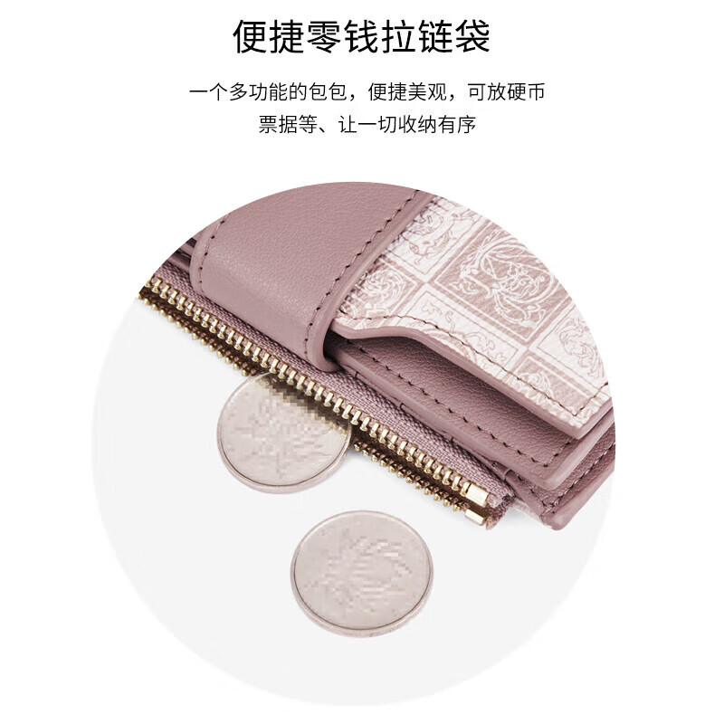 Golf (GOLF) Wallet Women's Fashion Printed Coin Purse Short Multi-Function Card Holder Coin Holder Money Holder