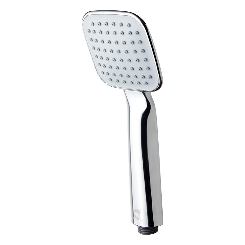 Yinlong Sanitary Ware Yinlong non-pressurized shower head with large water output, coarse hole handheld shower, single head, fall-resistant and rain-resistant shower head, electroplated shower head + 1.8m double-buckle explosion-proof pipe