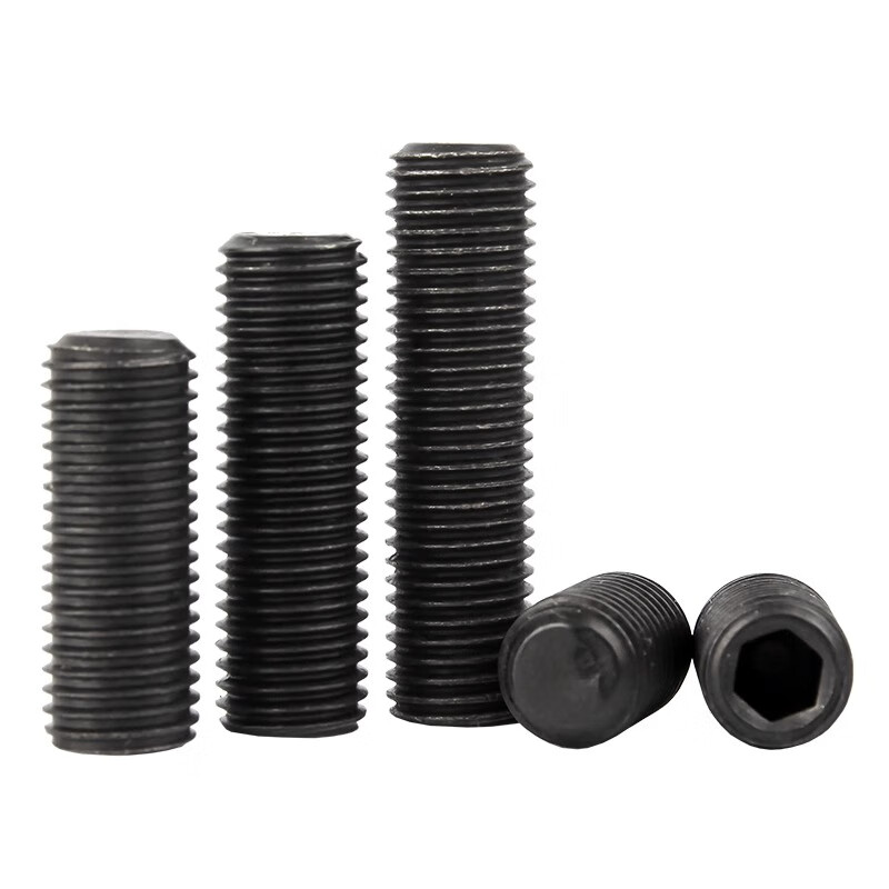 Creaby grade 4.8 fine thread set screws, hexagonal flat end machine meter jack screws, stop screws M16x1.5x20 (10 pcs)