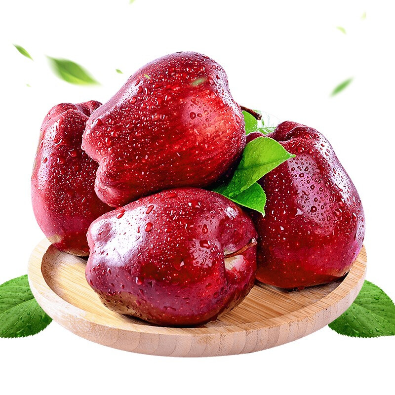 Jingxiansheng Gansu Tianshui Huaniu Apple, big and red, 4 pieces, more than 200g per fruit, fresh fruit