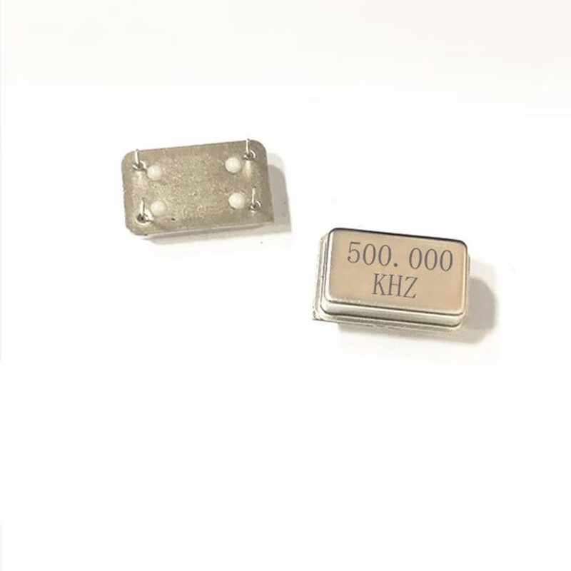 Rectangular active in-line crystal oscillator 100K 200K 300K 400K 500K 600K 32.768KHZ 500KHZ 10PPM industrial grade