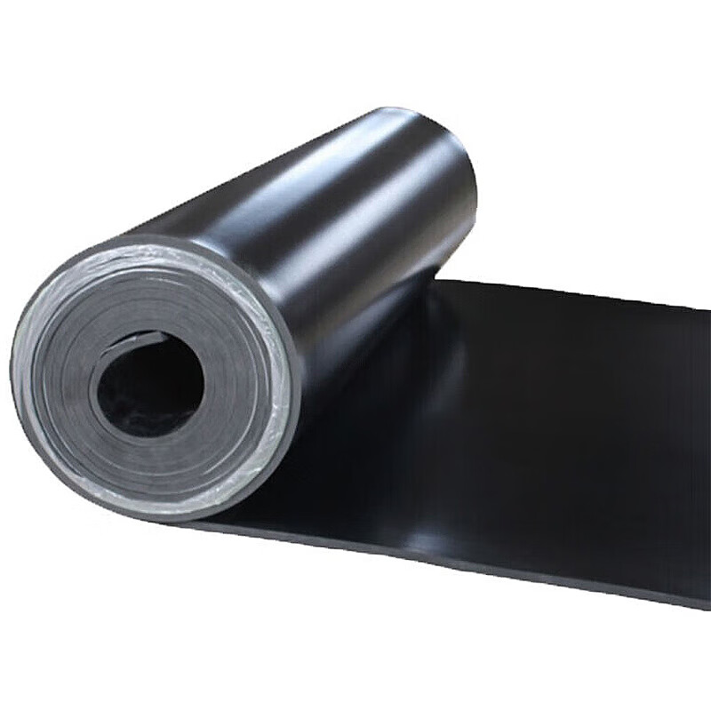 Hesdig black insulating floor mat, waterproof rubber mat for power distribution room, rubber carpet, rubber sheet, 5mm thick, 1m*5m JG-1631