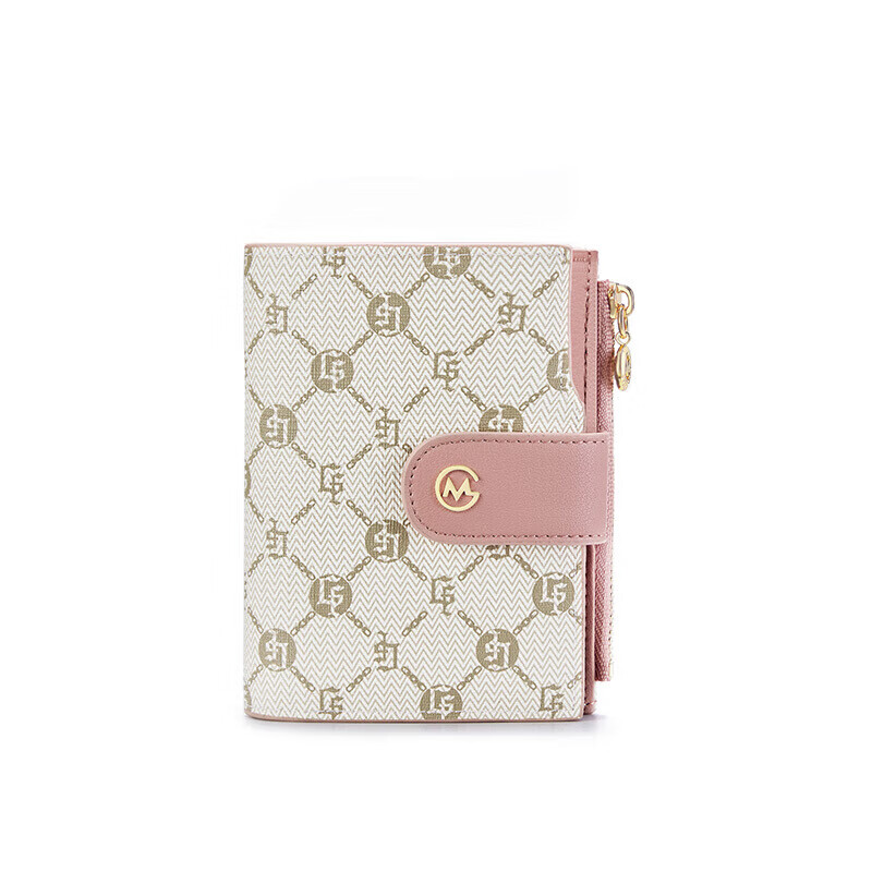 Golf (GOLF) Wallet Women's Short Large Capacity Card Holder Printed Bag Women's Bag Multifunctional Money Clip Women's Fashion Card Bag Women's Bag