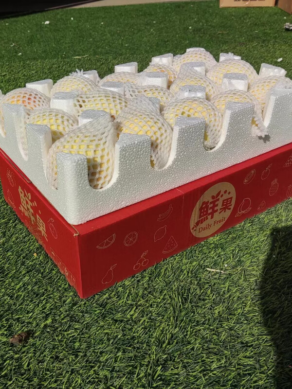 12 holes 9 holes orange orange pear apple peach foam holder fruit foam express fruit box multi-grid foam 12*2 layers 100mm aperture + 6 sets of cartons